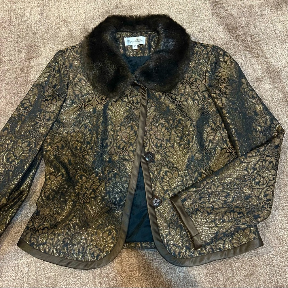 Gorgeous Enrico Baldini Blazer 🤎